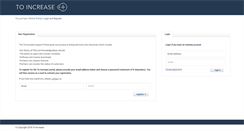 Desktop Screenshot of portal.to-increase.com