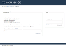 Tablet Screenshot of portal.to-increase.com
